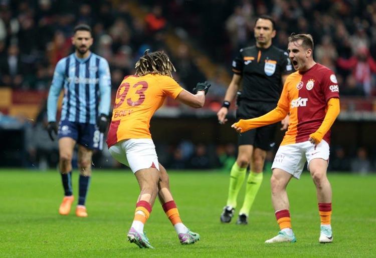 Aslan evinde yenilmezlik serisini 24 maça çıkardı Galatasaray-Adana Demirspor maçında 4 gol 2 penaltı