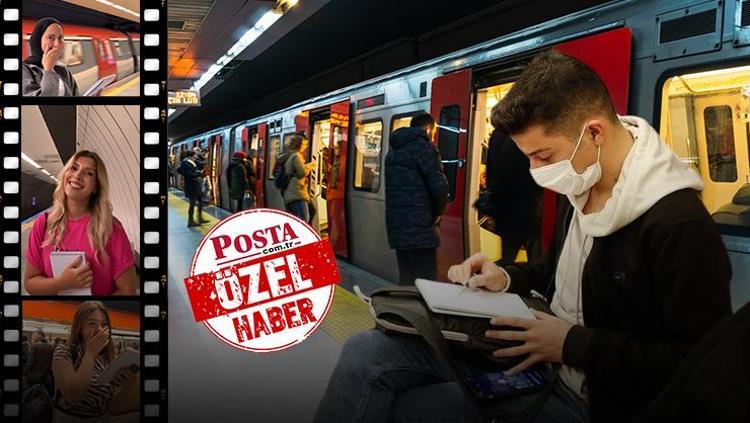 Her an metroda sizin de karşınıza çıkabilir Yaptıklarını görenler önce şaşırıyor, sonra gözyaşlarına boğuluyor