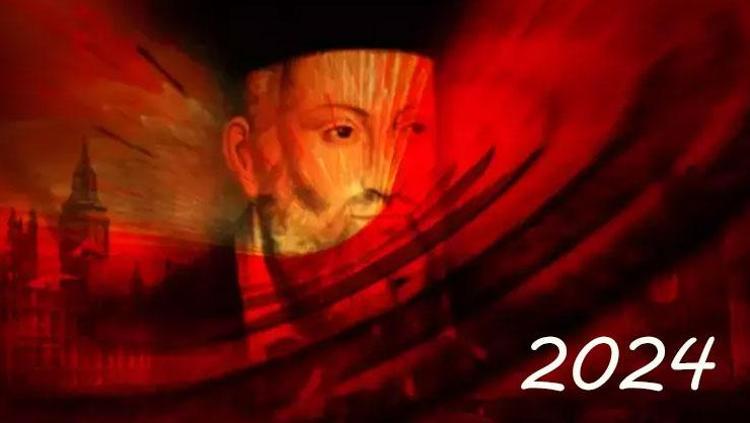 2024ün kehanetleri Ünlü kahin Nostradamus yazdı: Büyük deprem, suikast...