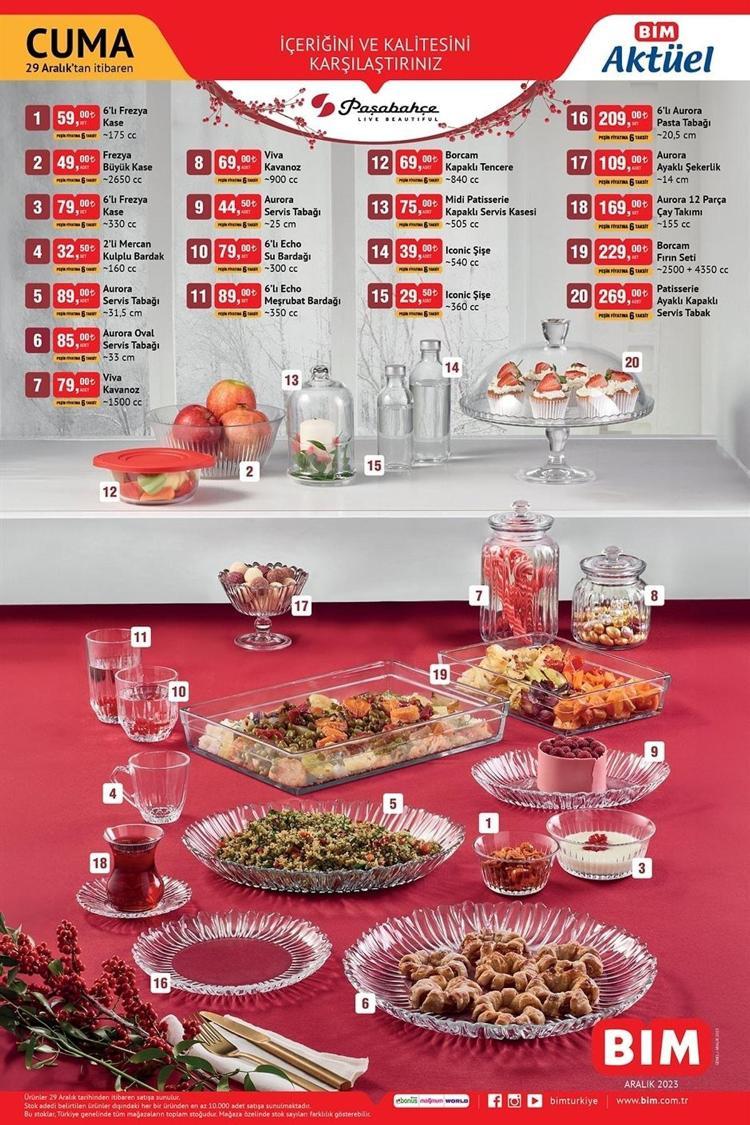 BİM 29 ARALIK 2023 KATALOĞU 2. SAYFA