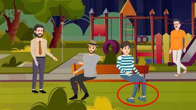 Hangisi hayalet Sadece bir dahi parktaki hayaleti 5 saniyede bulabilir