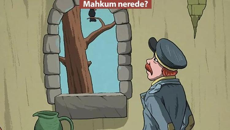 Gizli mahkumu çok az kişi bulabiliyor Sosyal medya bu görseli konuşuyor