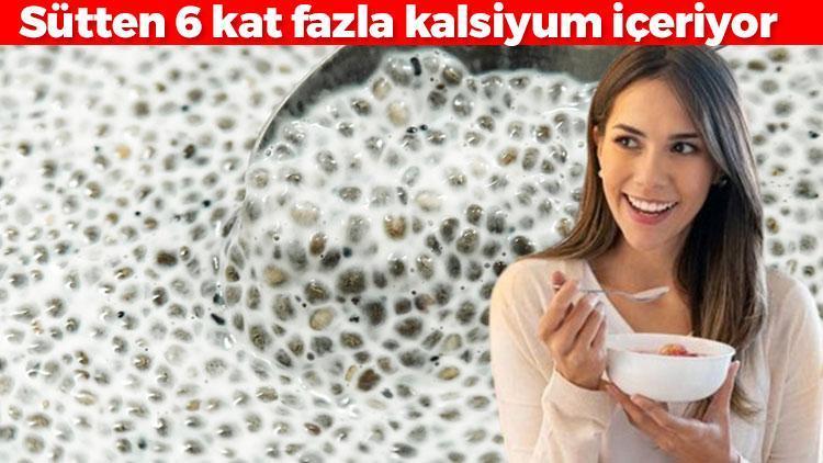 Sütten 6 kat fazla kalsiyum içeriyor Yoğurtla karıştırarak kaşık kaşık yiyin: Magnezyum, potasyum, fosfor ne varsa onda