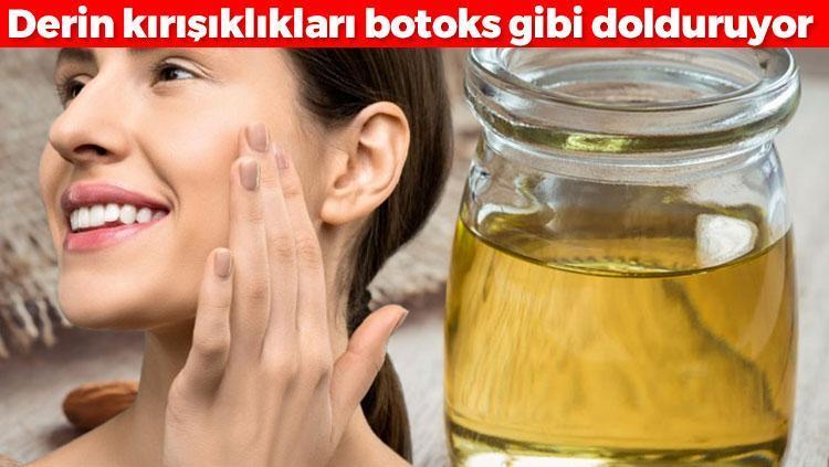Derin kırışıklıkları botoks gibi dolduruyor Gençlik iğnesinden bile etili: Tek damlada yüzü gerim gerim geriyor
