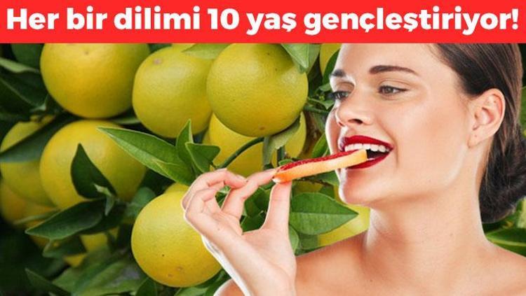 Her bir dilimi 10 yaş gençleştiriyor: Kabızlığı ve kilo almayı da engelliyor