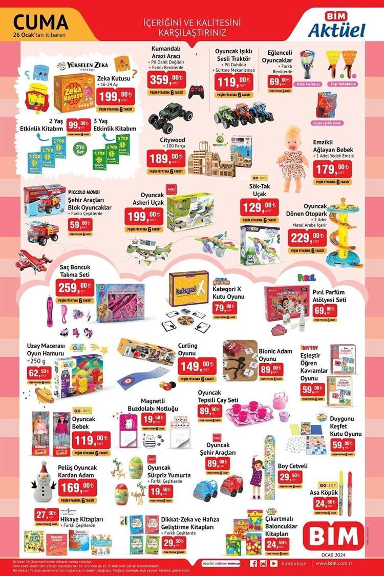 BİM 26 OCAK 2024 KATALOĞU 4. SAYFA