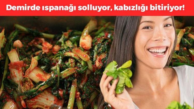 Alfabe gibi sebze: B6, kalsiyum ve demir zengini Depoları fullüyor, vitaminde ıspanakla yarışıyor, kabızlığı bitiriyor