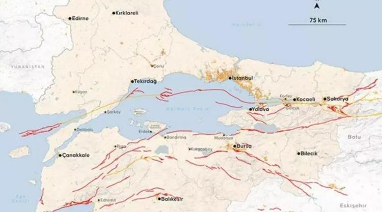 KUZEY ANADOLU FAY HATTI ÜZERİNDE BULUNAN İLLER