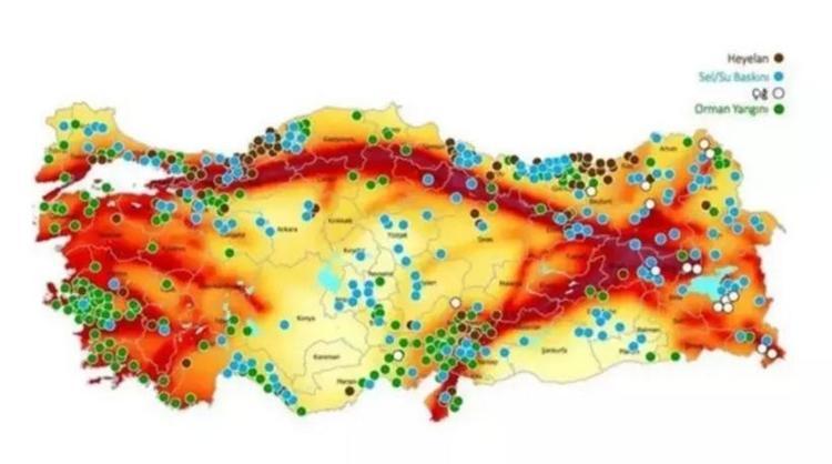 MTA YENİLENMİŞ DİRİ FAY HARİTASINA GÖRE EN AZ RİSKLİ BÖLGELER