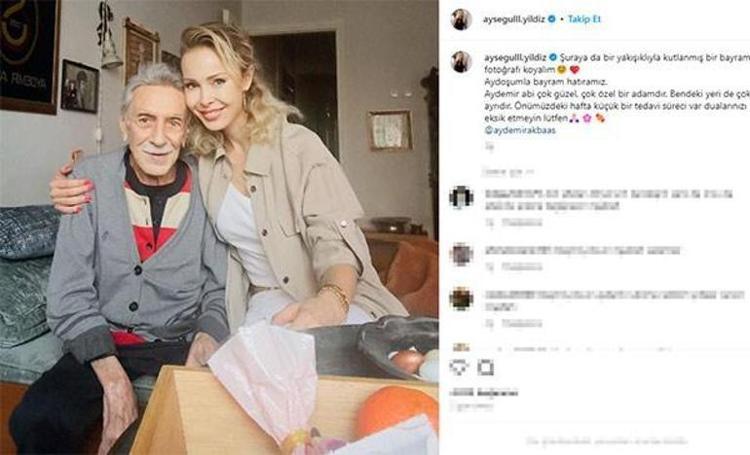 İbrahim Tatlısesin eski eşi Ayşegül Yıldızdan Aydemir Akbaşa bayram ziyareti Dualarınızı eksik etmeyin