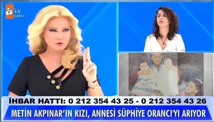 CANLI YAYINDA ANNESİNE SESLENDİ