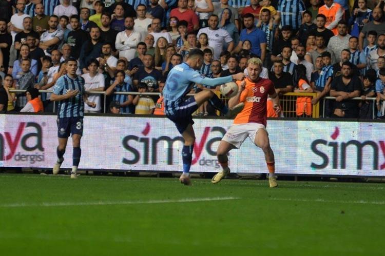 Adana Demirspor - Galatasaray maçında rekor üstüne rekor  Lider Aslan 3 puanı 3 golle aldı: 0-3