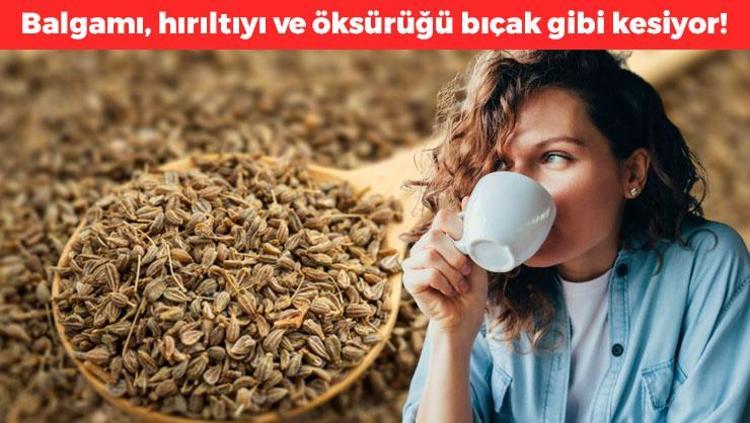 Ciğerdeki balgamı, hırıltıyı ve öksürüğü bıçak gibi kesiyor Her gün 1 bardak içince iltihabın kökünü kurutuyor