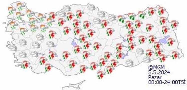 Yağmurlar ne zaman bitecek, hava ne zaman ısınacak Meteoroloji Genel Müdürlüğü 5 günlük hava durumu raporu