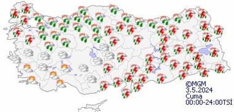 Yağmurlar ne zaman bitecek, hava ne zaman ısınacak Meteoroloji Genel Müdürlüğü 5 günlük hava durumu raporu