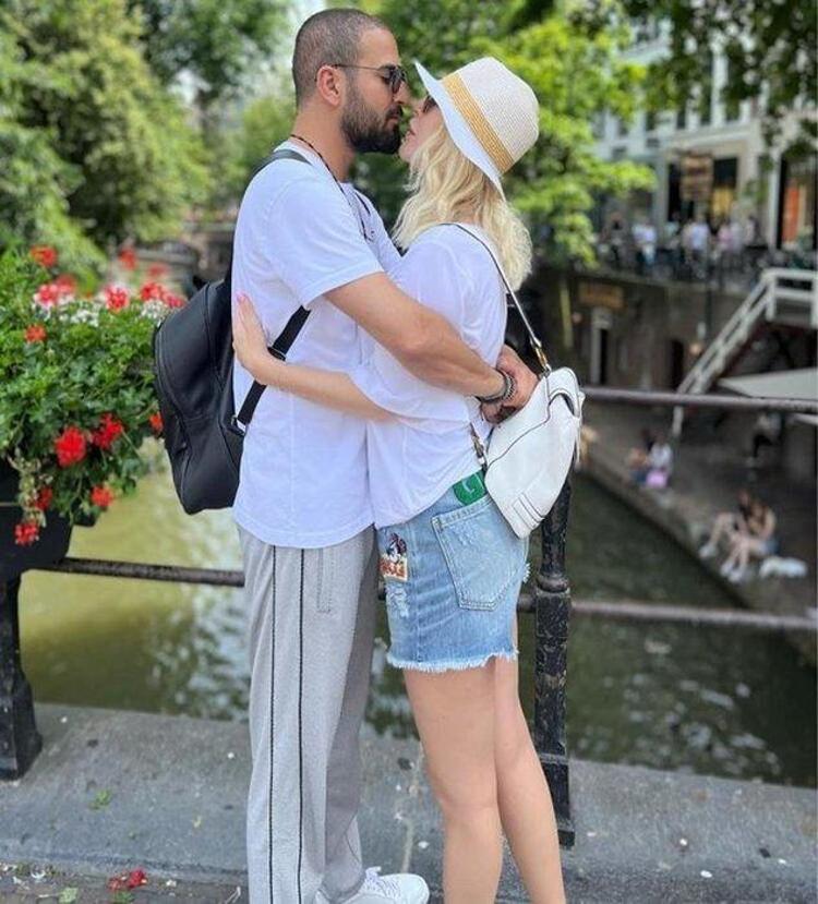 Seda Sayandan eşi Çağlar Öktene övgüler: Benim kocam prens gibi adam