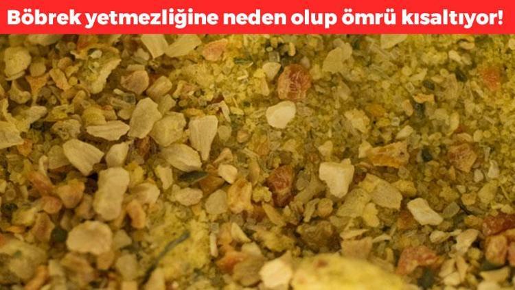 Ayıla bayıla yiyoruz ama böbrek yetmezliğine neden oluyor Organları çürütüp ölmekten beter ediyor, karaciğeri deliyor