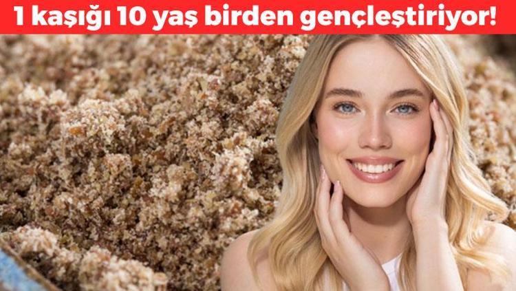 Cildi içten tamir ediyor Salisilik asit zengini, 1 kaşığı 10 yaş birden gençleştiriyor, güneş lekelerini silgi gibi siliyor Kaymak gibi cildin sırrı ondaymış