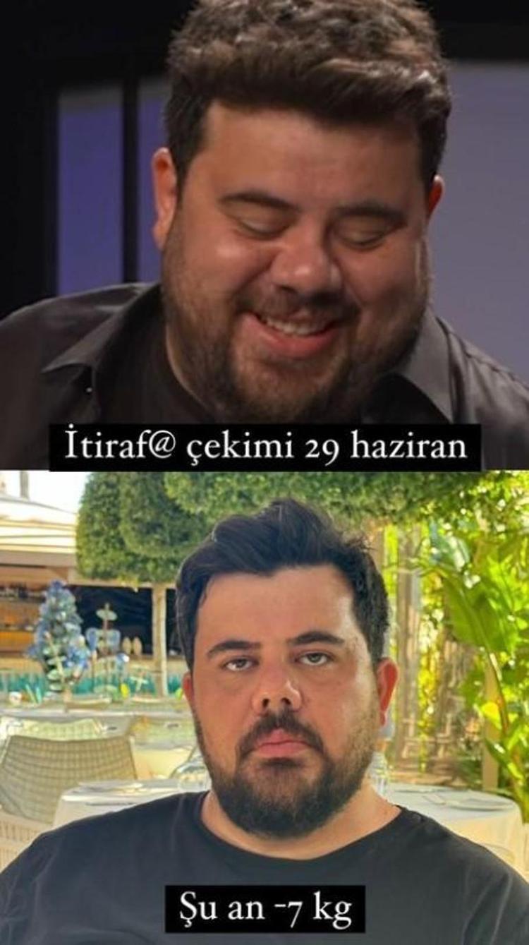 Eser Yenenler son halini paylaştı İki haftada 7 kilo verdi