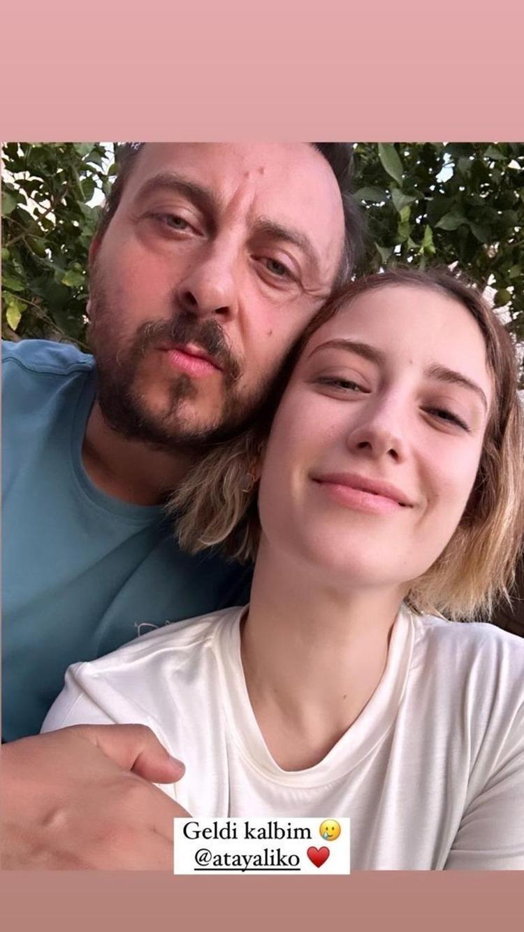 Hazal Kaya aşka geldi Romantik Ali Atay paylaşımı