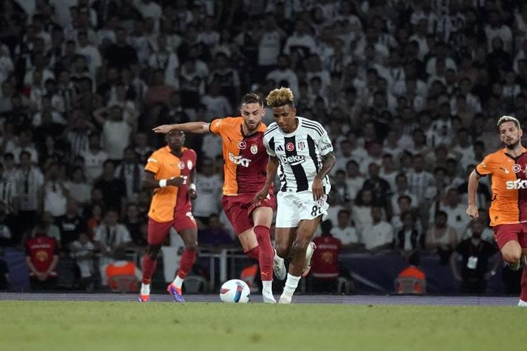Beşiktaş Süper Kupada Galatasaraya gol yağdırdı: 5-0