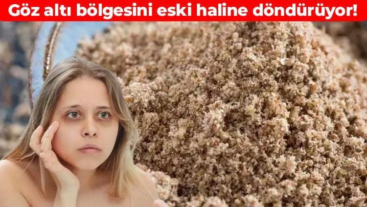 Göz altı morluklarına ezber bozan çözüm Her sabah aç karna 1 bardak için: Balıktan 7 bin kat daha fazla omega-3 içeriyor