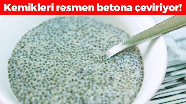 1 bardak süt içine 1 kaşık atmak yetiyor Bağırsakları çalıştırıp kemikleri betona çeviriyor Omega-3te ve proteinde balığı 10a katlıyor