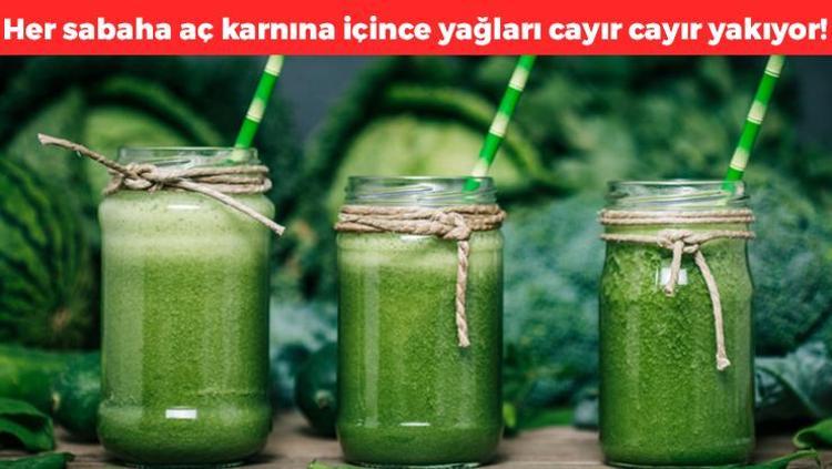 Sabahları aç karnına içip 1 hafta sonra tartılın Yağları mum gibi eritiyor, simit bölgesinde yağdan eser bırakmıyor