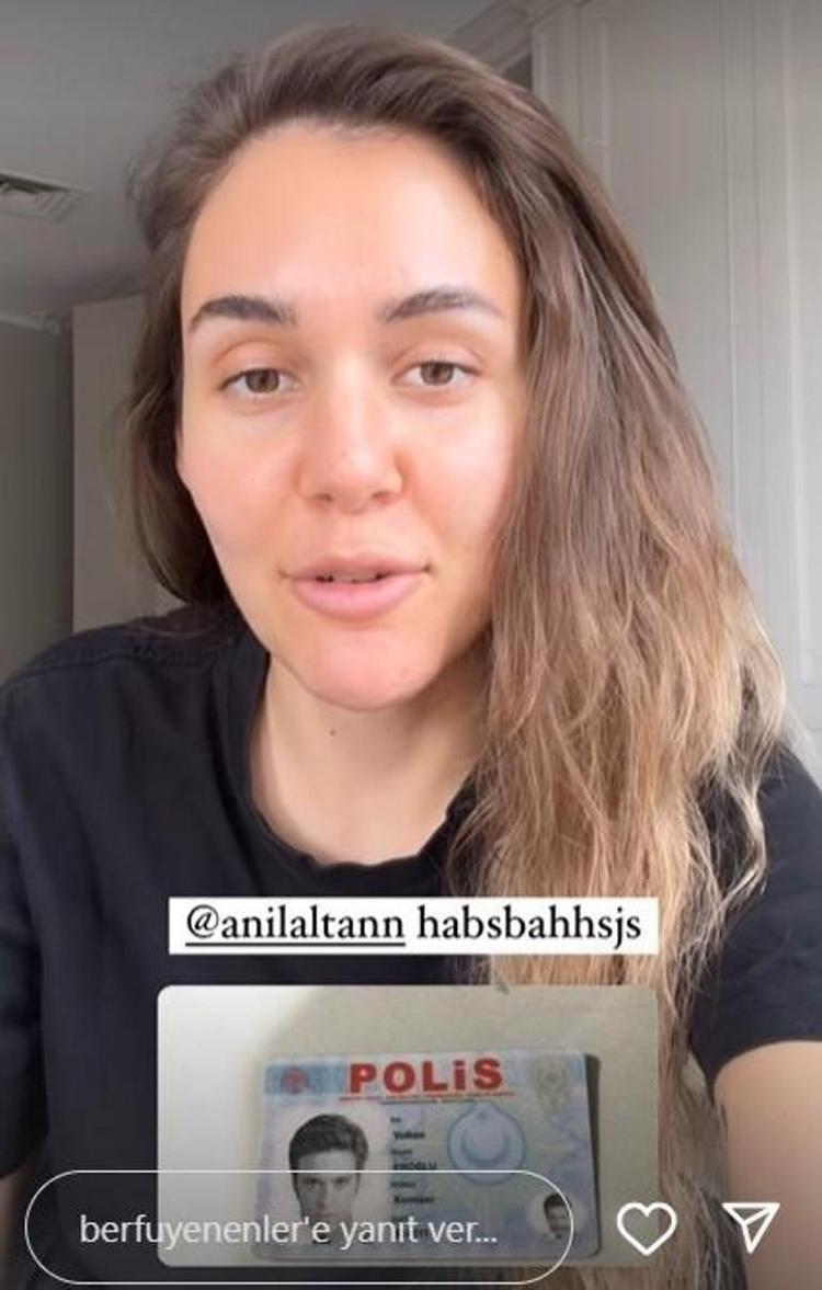 Anıl Altanın kimliğiyle Berfu Yenenleri polis rolüyle dolandırmaya çalıştılar