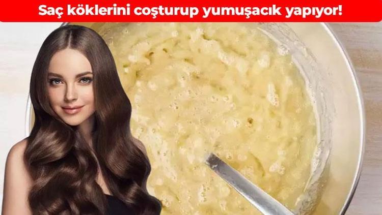 Muzla karıştırıp saça sürün 30 dakika bekletince saç fışkırtıyor: Kıl köklerini coşturuyor, kelliği anında bitiriyor