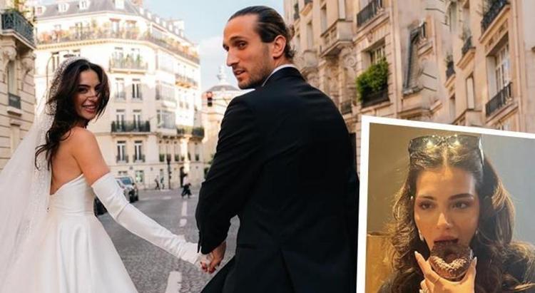 Kısa süre sonra bebeğini kucağına alacak olan Melisa Aslı Pamuktan yeni poz