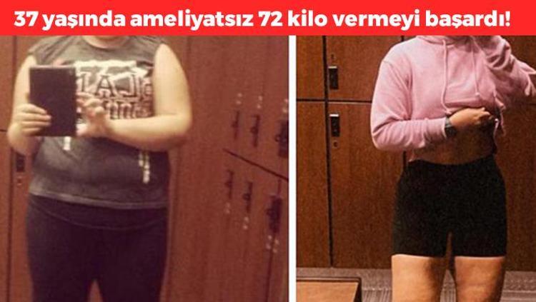 24 ayda tam 72 kilo verdi 130 kilodan 58e düştü: Mum gibi erimenin sırrı meğer gözümüzün önündeymiş