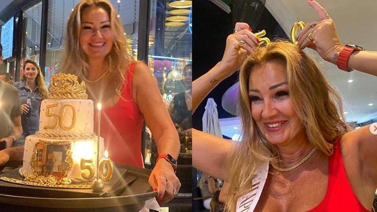 Pınar Altuğa sahnede doğum günü sürprizi