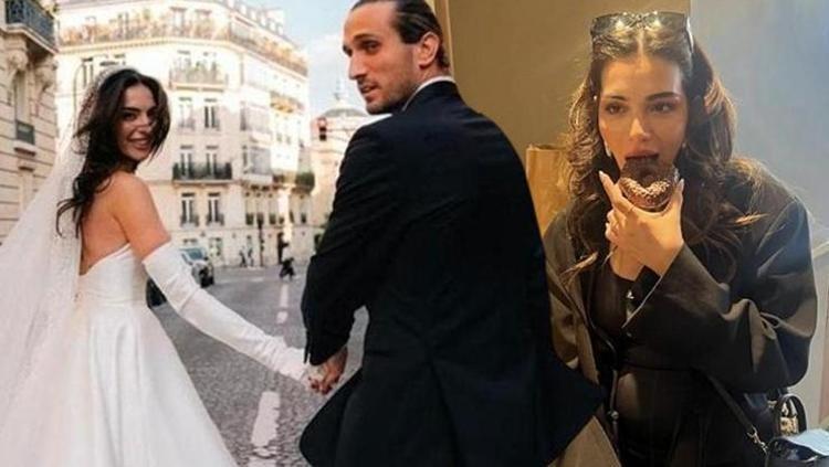 Melisa Aslı Pamuk ve Yusuf Yazıcı çiftinden yeni poz