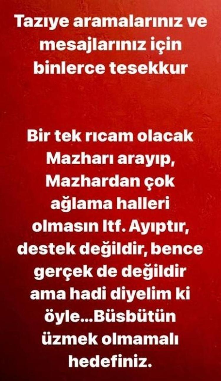 BİRİCİK SUDENDEN TEPKİ