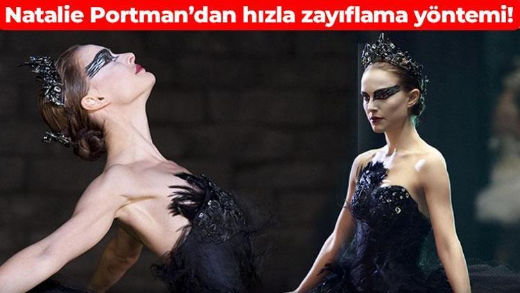 Siyah Kuğu filmi için hızla 10 kilo verdi Natalie Portmandan 2 besinli zayıflama yöntemi: Vücuttaki yağları mıknatıs gibi çekiyor
