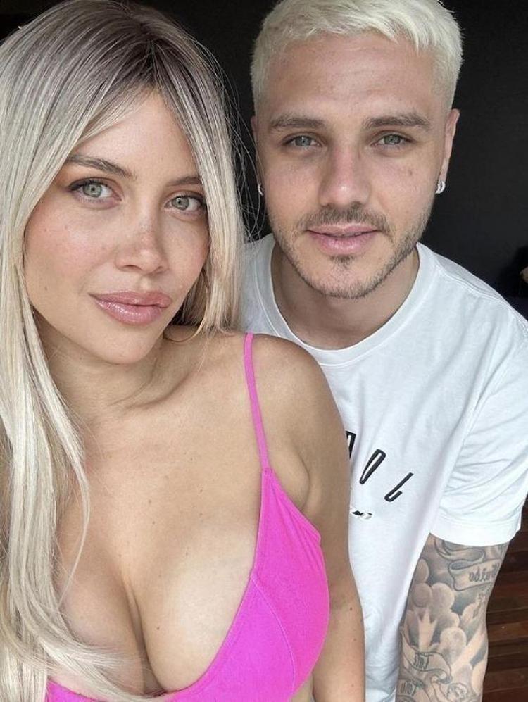 Icardi ve Wanda Naradan yatak paylaşımı Barışma sonrası özel anlarını paylaştı