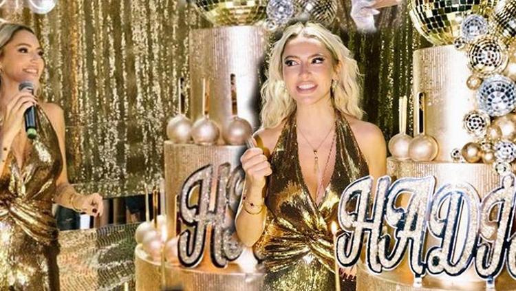 Hadisenin göz kamaştıran doğum günü partisi Bu sene hem aşkta hem de işte kazandı