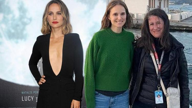 Natalie Portman İstanbulda Kız Kulesinin önünde fotoğraf çektirdi