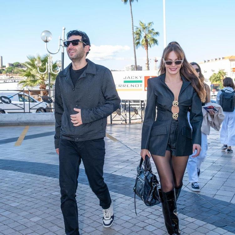 Ebru Şahinin Cannes tarzı