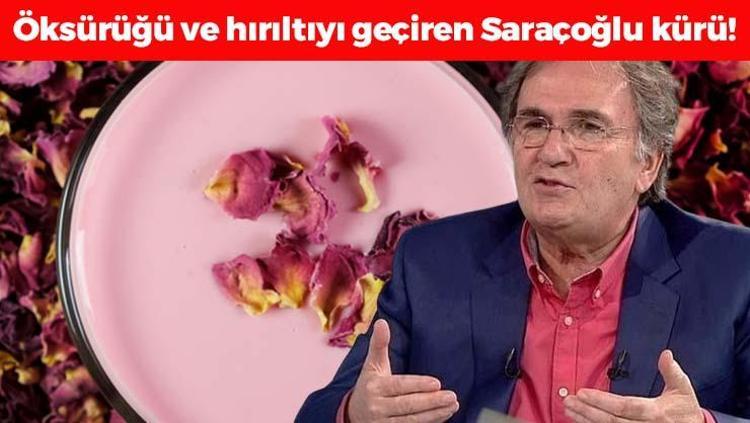 İbrahim Saraçoğlu ısrarla tavsiye etti Öksürük, balgam ve hırıltıyı bıçak gibi kesiyor Göğsü pamuk gibi yumuşatıyor, ilaçları çöpe attırıyor