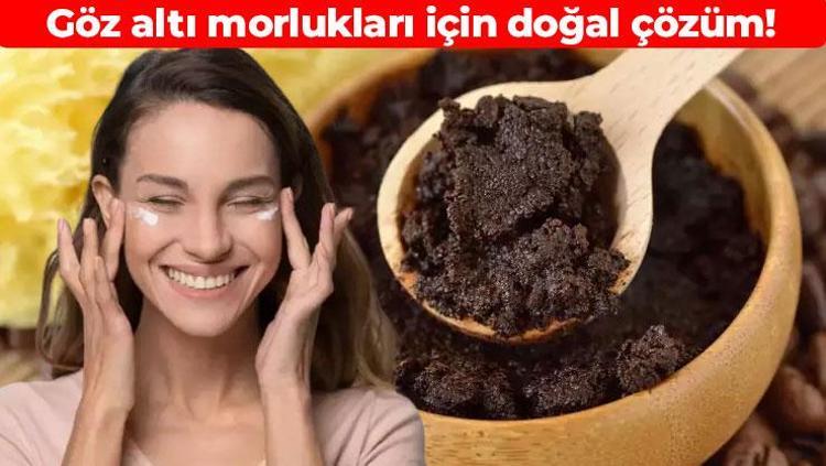 Karıştırıp göz altına sürün Damarları daraltarak morlukları gideriyor: Canlandırıp ışıl ışıl parlatıyor