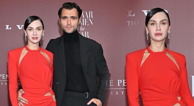 Ödül gecesinde Hakan Kurtaştan sevgilisi Birce Akalaya övgü dolu sözler