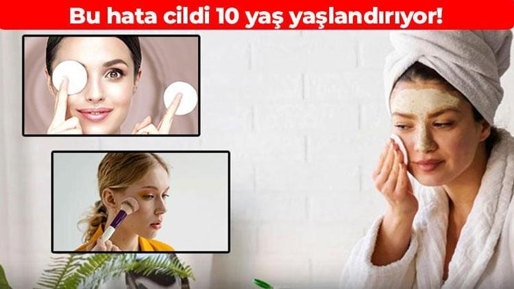 Cildi 10 yaş yaşlandırıyor Sakın bunu yapmayın: Yüzünüzü delik deşik ediyor