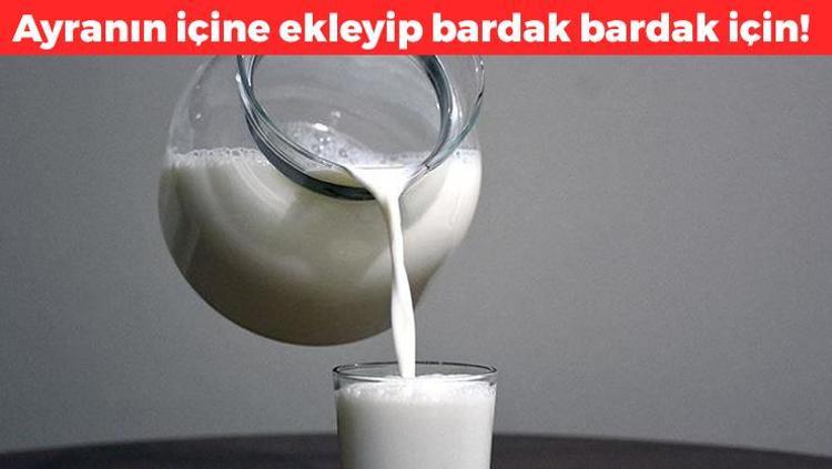 Ayranın içine 1 kaşık ekleyin Tansiyonu silip süpürüyor: Tek seferde kolesterolü kapı dışarı ediyor