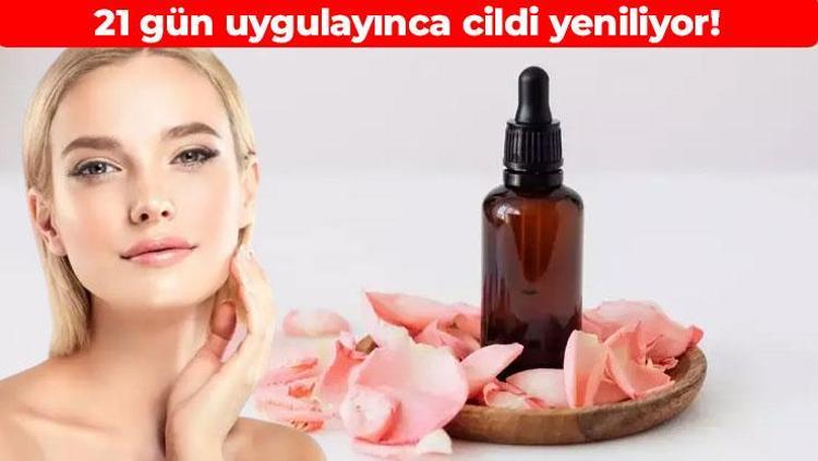 21 gün uygulayın Cilt lekelerini silgi gibi siliyor: İnce kırışıklıkları derinlemesine dolduruyor