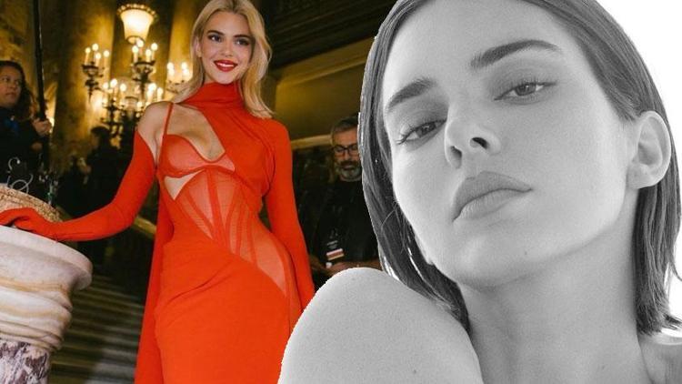 Kendall Jennerdan imaj değişikliği Sarı saçlarından vazgeçti