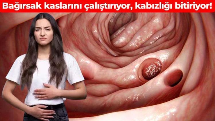 Bağırsakları santim santim onarıyor Kabızlık derdine son veriyor: Bağırsak kaslarını makine gibi çalıştırıyor