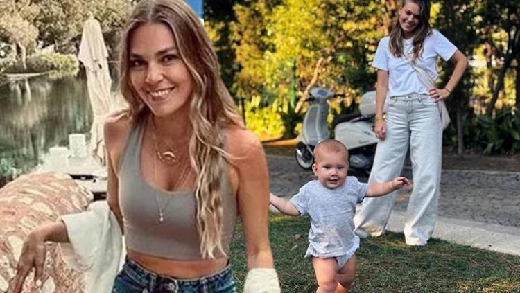 Kısa süre önce anne olan Aslı Enver güzelliğiyle ışıldıyor