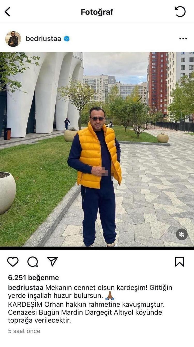 Kardeşini kaybeden ünlü şeften yeni açıklama Allah kimseye böyle acı yaşatmasın